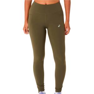 ASICS Дамски клин Asics Women's Nagino Run Adjustable Tight Leggings - Dark Olive (111-1651-0212)