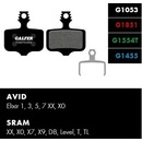 Platničky Galfer FD427 - Avid, Sram ZMES PLATNIČIEK: STANDARD (čierna)