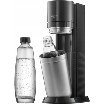 Sodastream Duo Titan black 3 lahve + náboj Quick Connect
