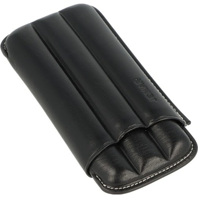 Jemar pouzdro na 3 doutníky kůže 13 cm negro