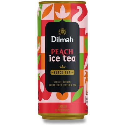 Dilmah Černý Čaj Broskev 330 ml