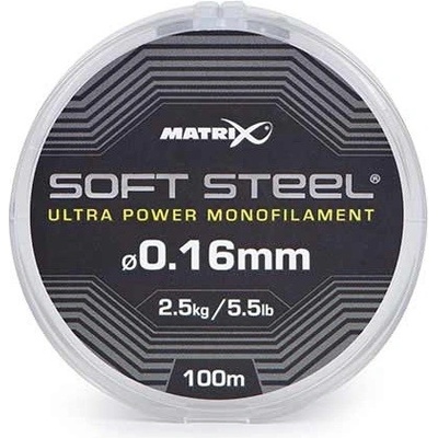 Matrix Soft Steel Ultra Power Monofilament 100 m 0,10 mm 1,1 kg