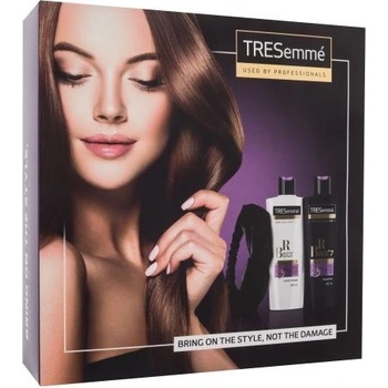 TRESemmé Biotin Repair7 šampon pro ochranu a obnovu vlasů 400 ml + kondicionér pro ochranu a obnovu vlasů 400 ml + čelenka dárková sada