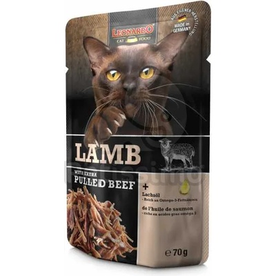 Leonardo мокра храна от агнешко с говеждо месо 16 x 70 г