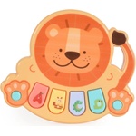 Moni Toys Музикална играчка Moni Toys - Пиано, Лъвче (111571)