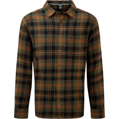 Sherpa Мъжка риза с копчета Sherpa Dharan L/S Shirt - Evergreen - размер XXL (033-2873-0115)