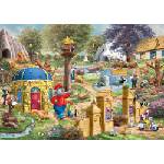 Schmidt Spiele - Puzzle Benjamín Kvietok: Návšteva v ZOO - 1 000 piese