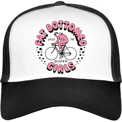 Queen Fat Bottomed Girls Шапка с козирка Black & White UNI (QUMBCAP03BW)