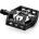 Sixpack Racing Педали с автомат Sixpack racing Millenium X Clipless pedals - Stealth Black - размер One Size (860-4493-0111)