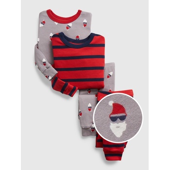 GAP Детска пижама Santa, 2 части GAP GAP | Cherven Siv | Момчешки | 98