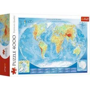 Trefl Puzzle 4000 Great Physical Map SviatatRefl