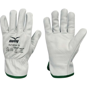 PAYPER pilot 55top ice s00201-0143 / Ръкавици от изцяло кожа - бели/червени 7 (s002010143990037)