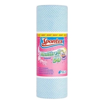 Spontex Multiroll univerzálna jemná rýchloutierka 25 x 40 cm 50 ks