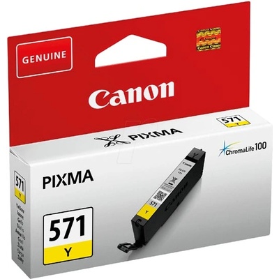ГЛАВА ЗА CANON PIXMA MG 5700/5750/5751/5752/5753/6800/6850/6851/6852/6853/7700/7750/7751/7752/7753/TS 5055/6052/5050/5051/5052/6050/6051/8050/8051/8052/8053/9050/9051/9052 - Yellow - ink tank - /571/ - CLI-571Y (CLI571Y) - PN 0388C001 (0388C001)