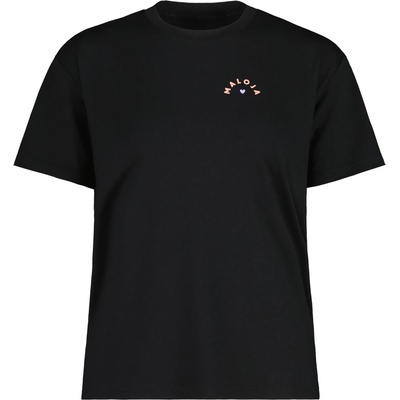 Maloja Дамска фланелка с къс ръкав за колоездене Maloja Women's FreihutM. Cycling jersey - Deep Black (156-3042-0113)