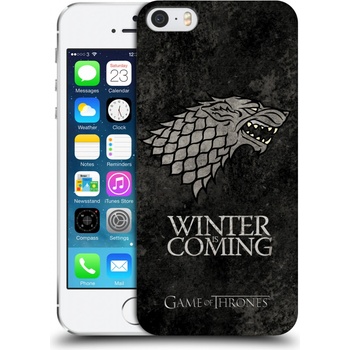 Pouzdro HEAD CASE Apple iPhone SE, 5 a 5S Hra o trůny - Stark - Winter is coming