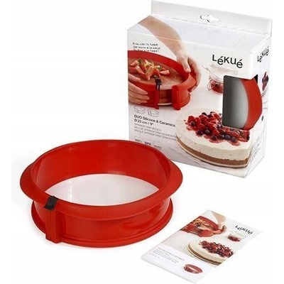 Lekue Forma Na Dort s talířem 23 cm DUO