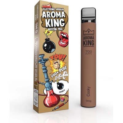 Aroma King Hookah Cooky 0 mg 700 potáhnutí 1 ks – Zboží Dáma