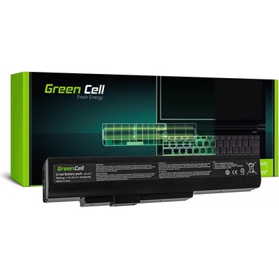 Green Cell Battery for MSI A6400 CR640 CX640 MS-16Y1 / 14, 4V 4400mAh (MS04)