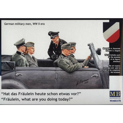 MASTER BOX LTD Fräulein what are you doing today? German militarMasterBox 1:35