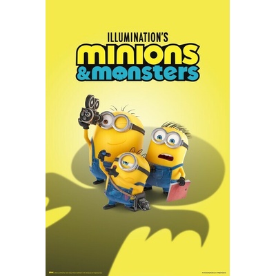 Plagát, Obraz - Minions 3, 61 × 91.5 cm
