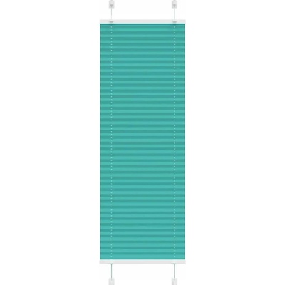 VidaXL Roleta plisé Zelená Benzínová 40x150 cm