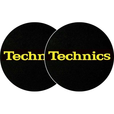 Zomo 2x Slipmats Technics Logo Yellow – Zboží Živě