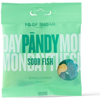 Pändy Candy sour fish gumové cukríky 50 g
