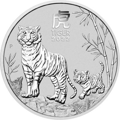 Perth Mint Strieborná minca Rok Tigra Lunar III 2022 1 oz