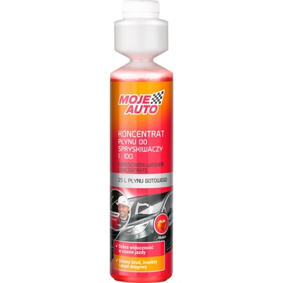 Moje Auto Professional Kvapalina do ostrekovačov - koncentrát 1:100 Jablko 250 ml