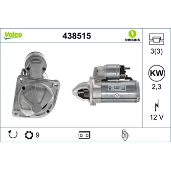 Startér VALEO 438515
