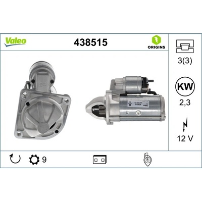 Startér VALEO 438515