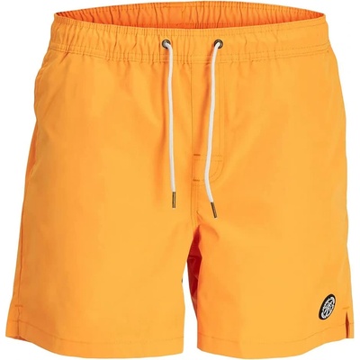 JACK & JONES Бански гащета Jack & jones Malta Swim Magic swimming shorts - Orange (Apricot)