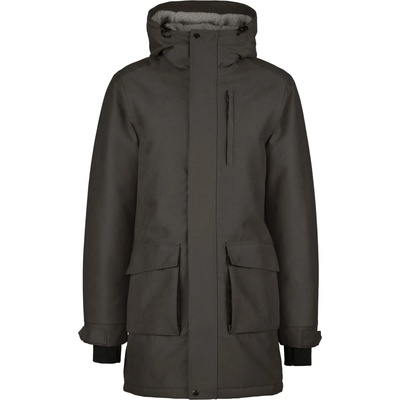Stoic Мъжко зимно яке Stoic ArvikaSt. WoolPile Parka Winter jacket - Black / Olive - размер 3XL (004-6661-0116)