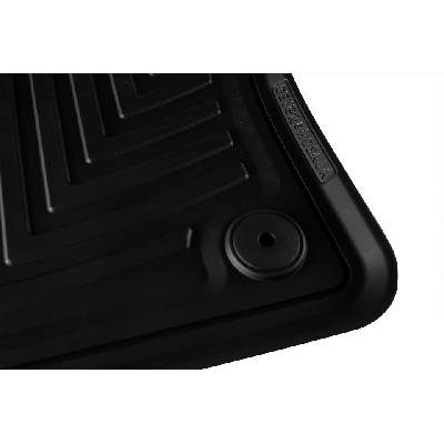 Гумени стелки Geyer & Hosaja серия DEEP за VW Golf VII 2012-2019, Golf VIII с ръчни скорости след 2019 година, Seat Leon III 2013-2019, Seat Leon IV след 2020 година, 4 части, черни (900/4C)