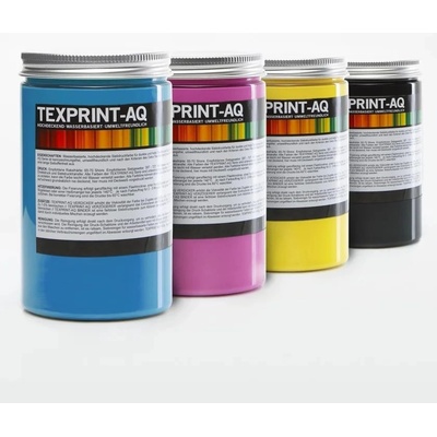 Sítotisková barva pro tisk CMYK sada 1 kg