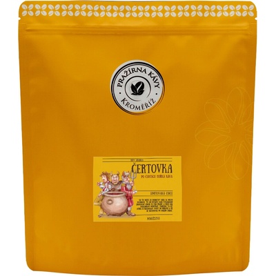 Káva Kroměříž Čertovka Brazílie Cerrado Dulce espresso 1 kg