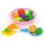 Mádara Bemag Cutting Fruit Set for Kids Play 12 Pieces