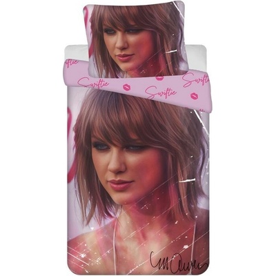 JERRY FABRICS Obliečky Swiftie Taylor Swift Bavlna 140x200 70x90
