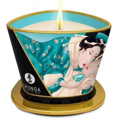Масажна свещ, островът на цветята - Massage Candle 170ml (SHUNGA0190)