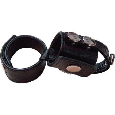 Mister B Double Cockstrap with Ball Divider