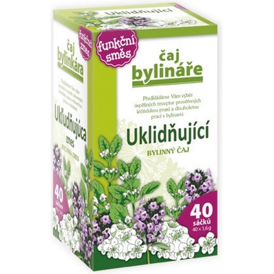 BYLINÁŘ Ukľudňujúci bylinný čaj 40 sáčkov