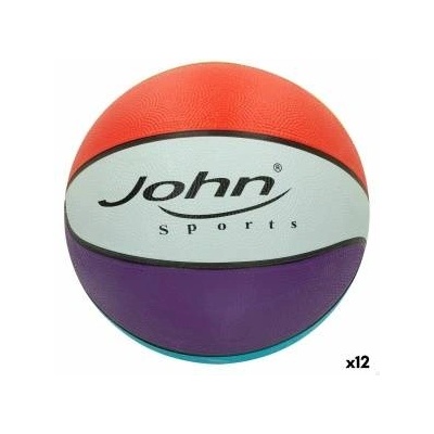 John Sports Баскетболна Топка John Sports Rainbow 7 Ø 24 cm 12 броя