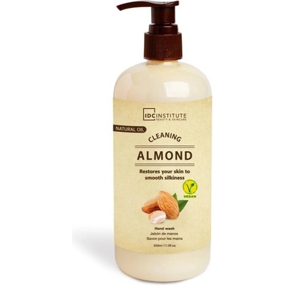 IDC Institute IDC Natural Oil tekuté mýdlo na ruce s mandlovým olejem 500 ml