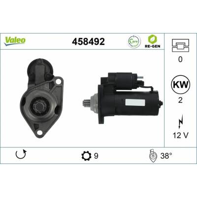 Štartér VALEO 458492