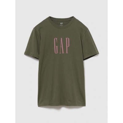 Gap tričko s logom Everyday Soft zelené