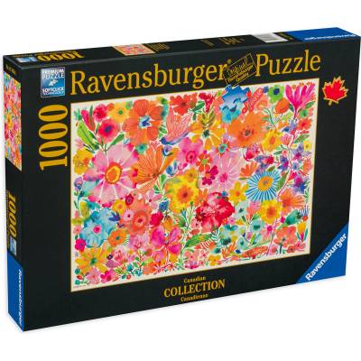 Ravensburger Пъзел Ravensburger от 1000 части - Цъфтящи красавици (12000632)