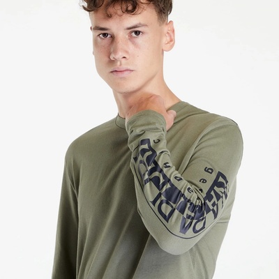 Napapijri Sadas Ls 1 Tee Green Lichen