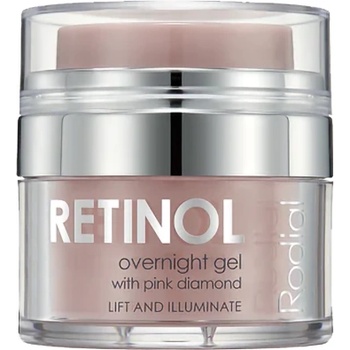 Rodial Retinol Overnight Gel нощен хидратиращ гел-крем за изглаждане на кожата с ретинол за жени 9 мл