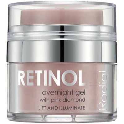 Rodial Retinol Overnight Gel нощен хидратиращ гел-крем за изглаждане на кожата с ретинол за жени 9 мл